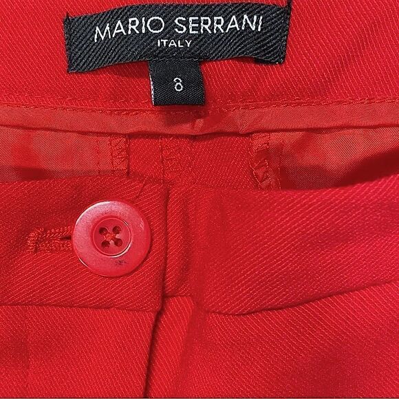 *Mario Serrani* Red Capris - Picture 2 of 2